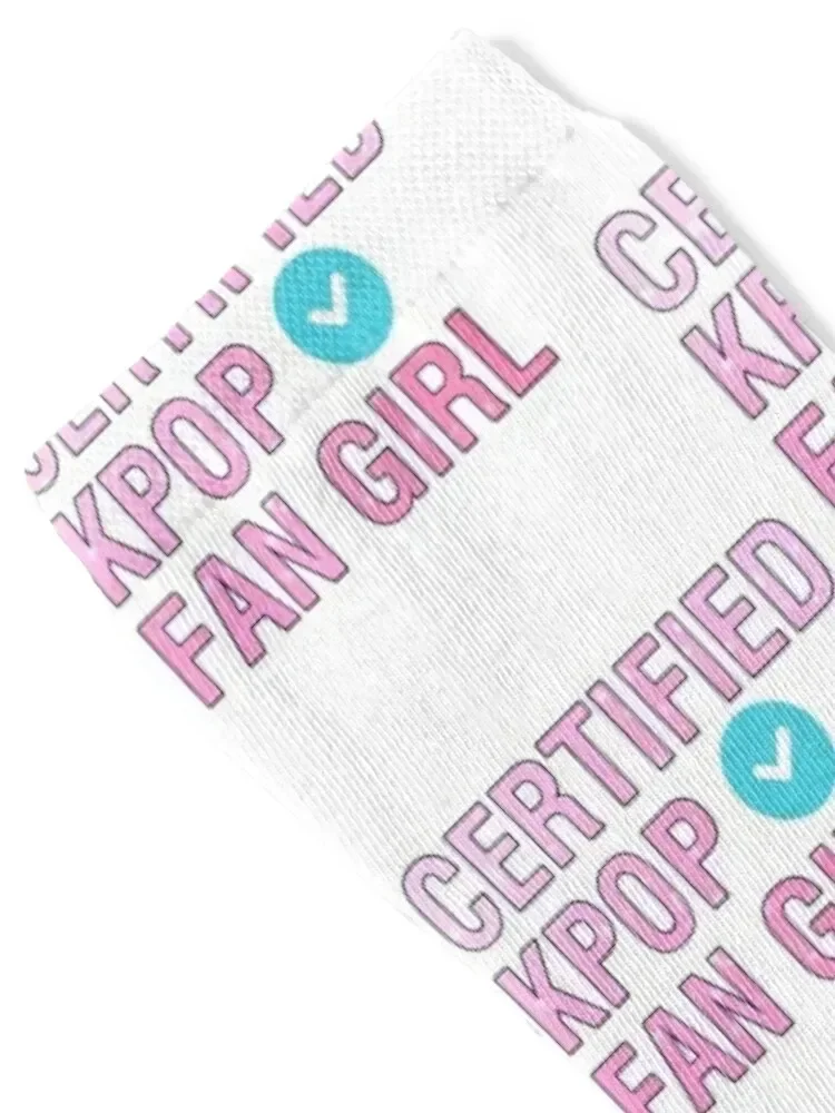 Certified KPOP Fangirl! Socks sheer christmas gifts Male Socks Women's