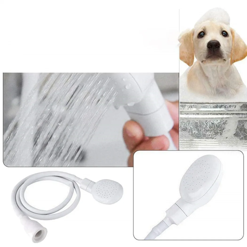 Long lasting Rubber Push On Shower Hose & Head for Single Tap Spray Mixer Tap Suitable for Bath and Basin Taps