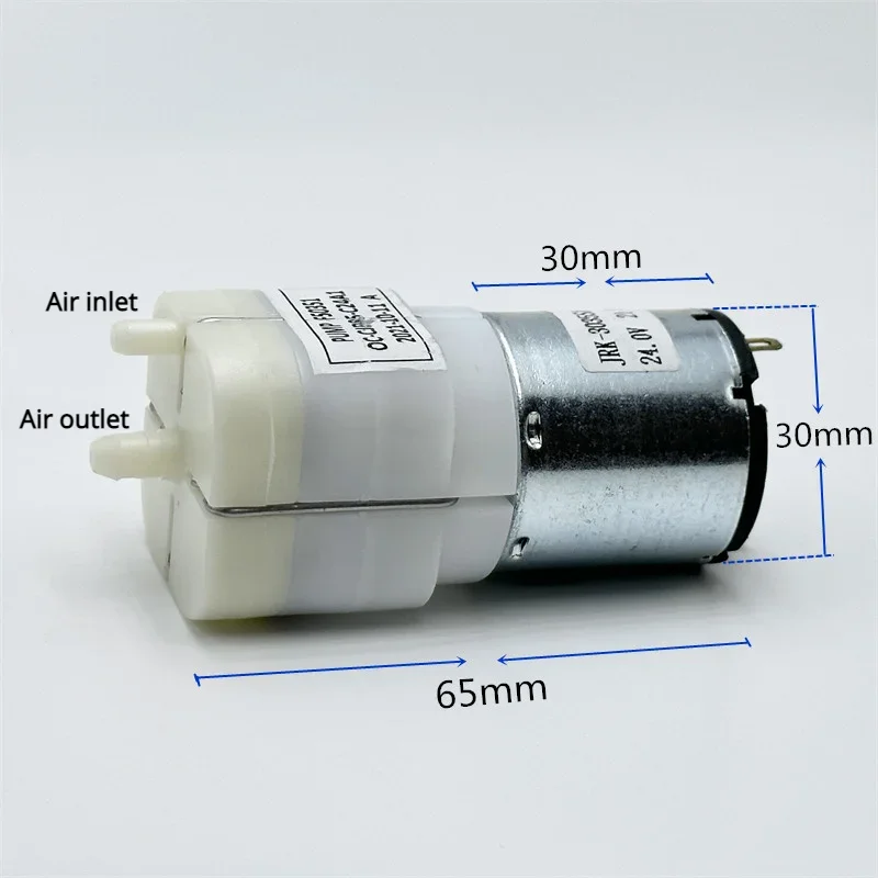 DC 24V Micro WP32 Square Air Pump Double Hole Large Air Volume Air Wave Pressure Car Seat for Pump