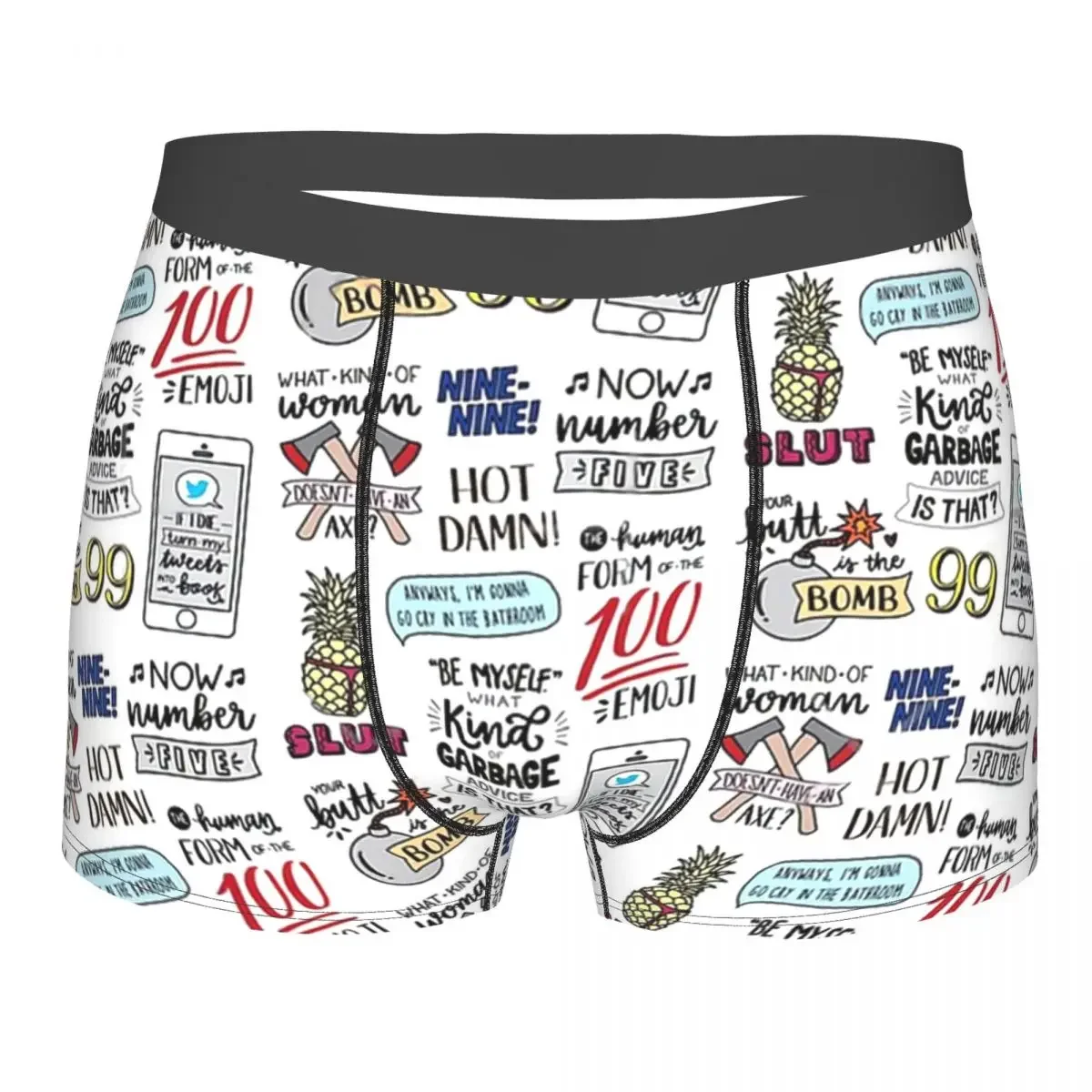 Brooklyn Nine  , Version 2 ,TV Show Art Underpants Breathbale Panties Male Underwear Print Shorts Boxer Briefs