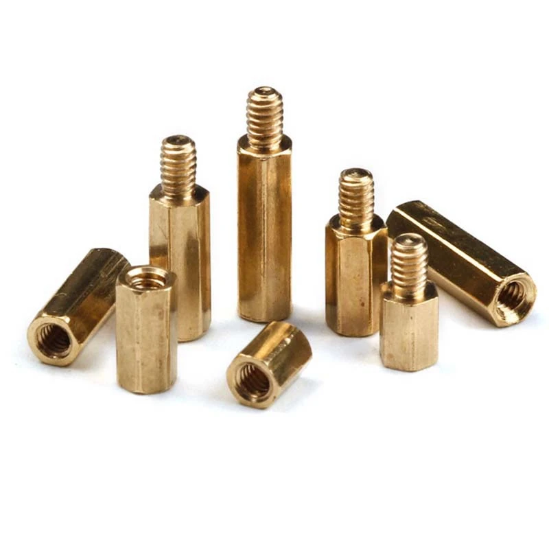 300Pcs M2 Copper Female/Male Spacing Screws Pillar Stand Off Hex Column Spacer Screw Nut Fastener Tool