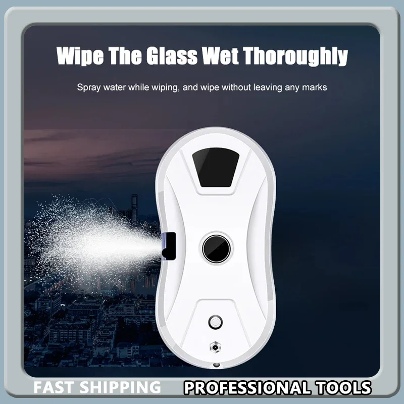 

Window Cleaning Robot Intelligent Household Automatic Electric Double-sided Glass Window Cleaning Machine for Tall Buildings