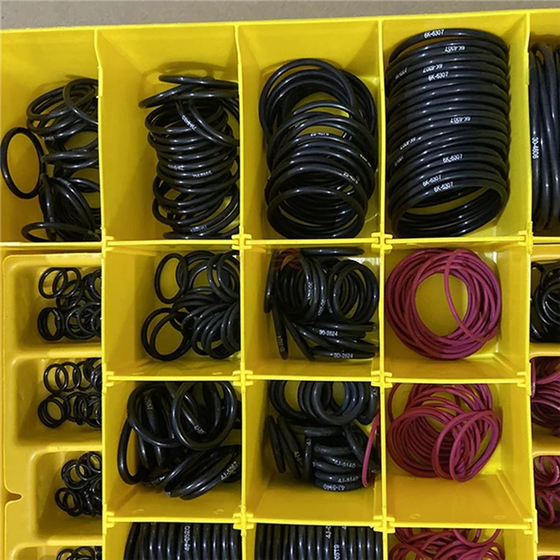 AB46-Seal O-Ring Kit Transmission Seals & O-Rings 4C4782 4C-4782 270-1528 For CAT Caterpillar SAE STOR ORFS 61 62 Nitrile 90