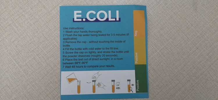 High-precision Bacteria Test Kit E. Coli Test Water For Drinking Water Test