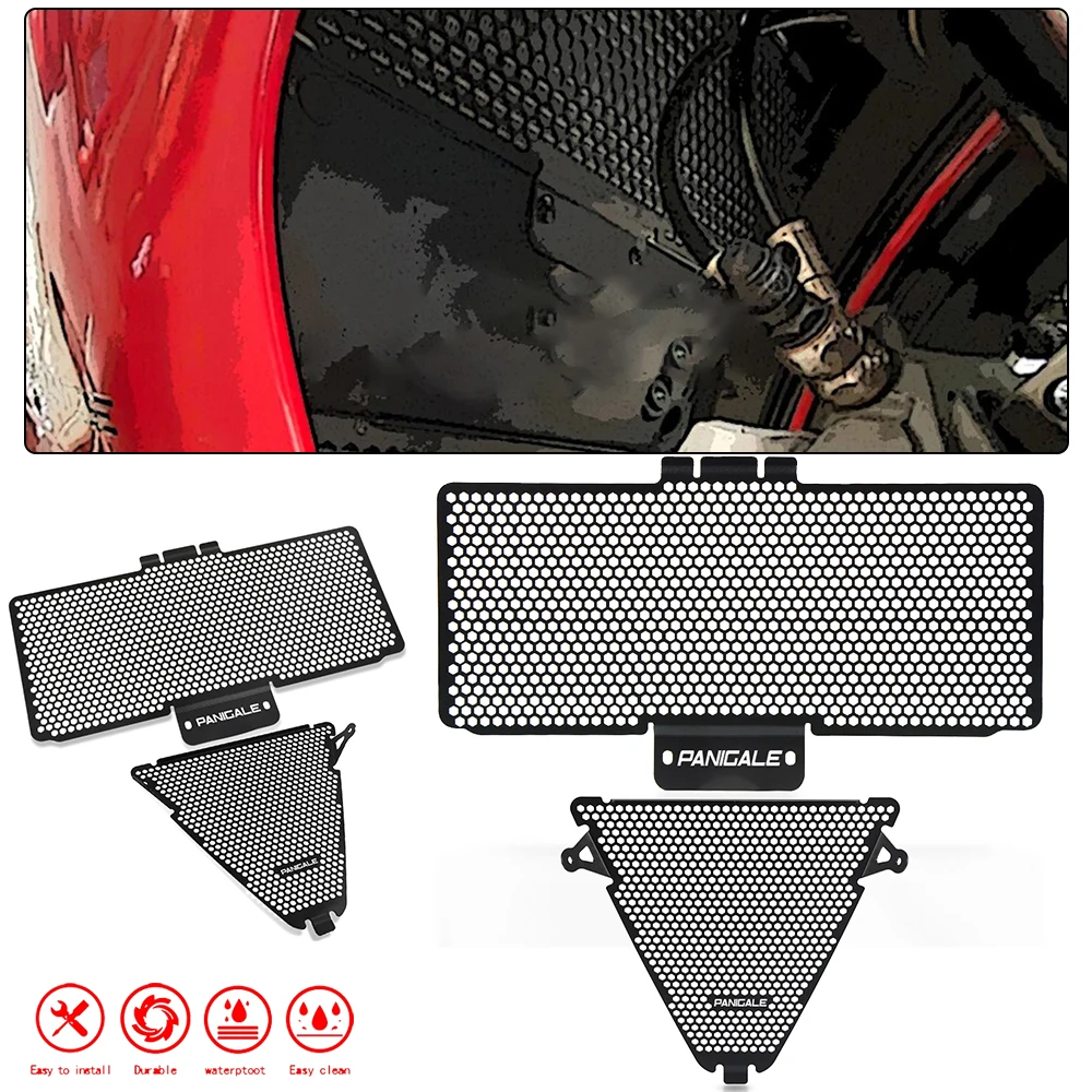 PanigaleV2 Motorcycle For Ducati Panigale899 959 1199 RS 1299R FE/S Accessories Radiator Guard Grille Cover Cooler Protector