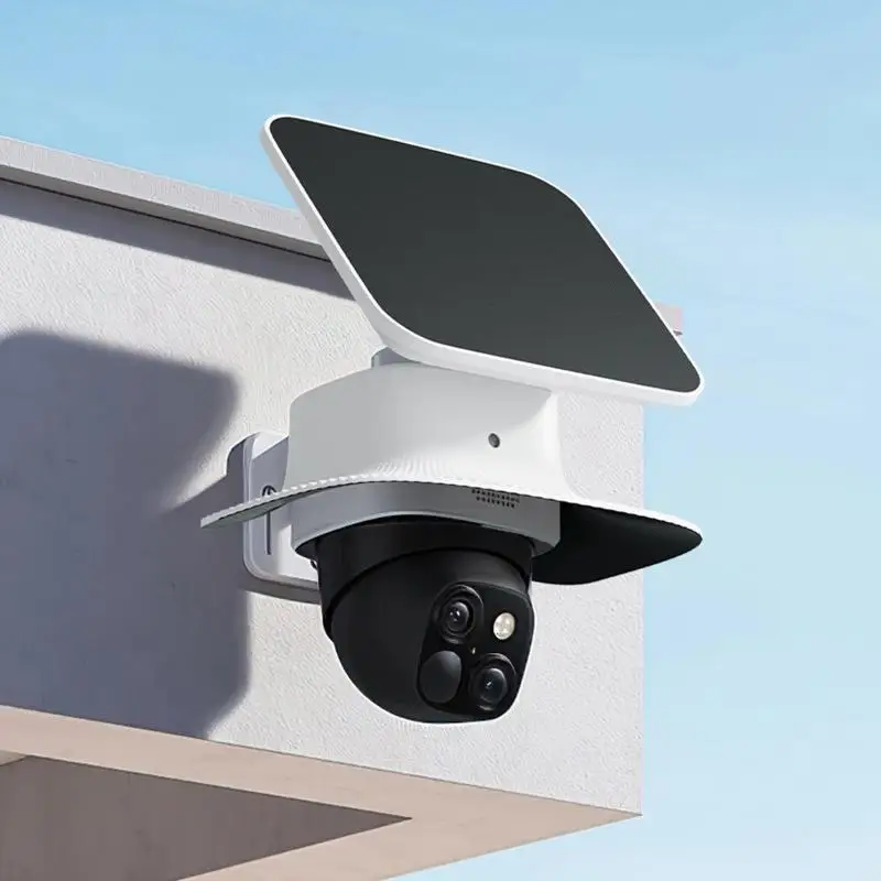 ABS Weatherproof Cover For Eufy S340 Protection Against Rain Sun White Security Camera Protective Cover