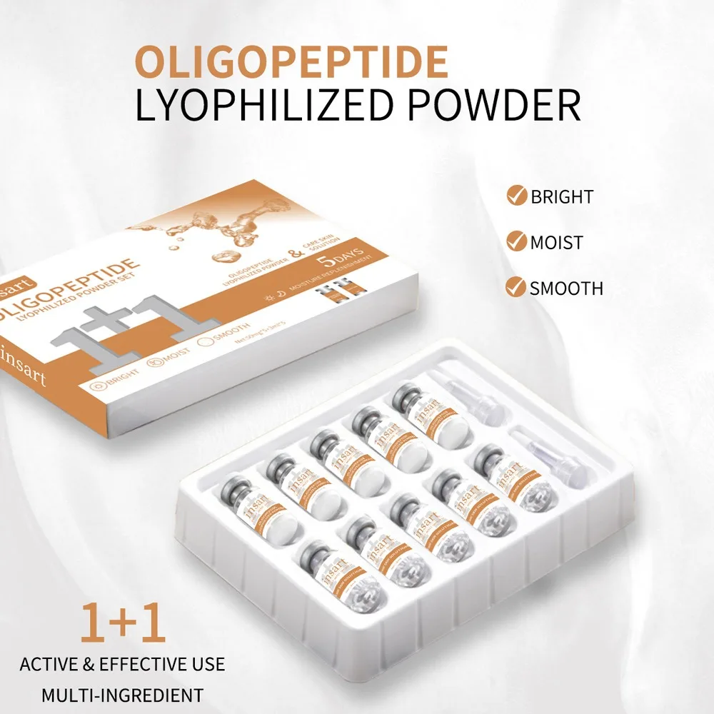 Oligopeptide  Niacinamide VC Lyophilized Powder Face Serum Anti Aging Brightening Moisturizing Essence for All Skin Skincare