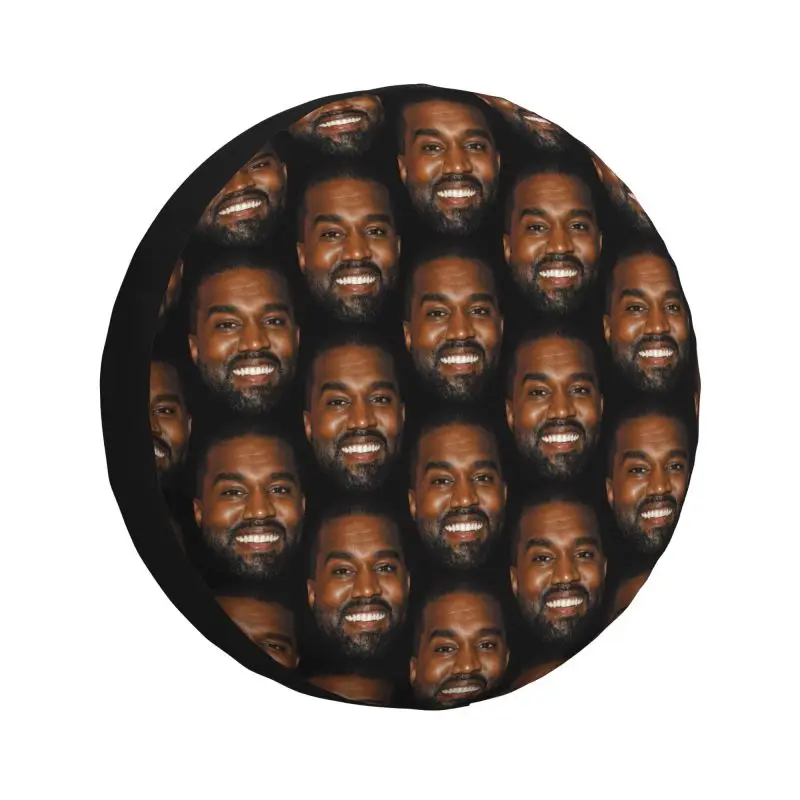 

Custom Funny Kanye West Meme Spare Wheel Cover for Jeep Honda 4WD SUV Tire Protector 14" 15" 16" 17" Inch