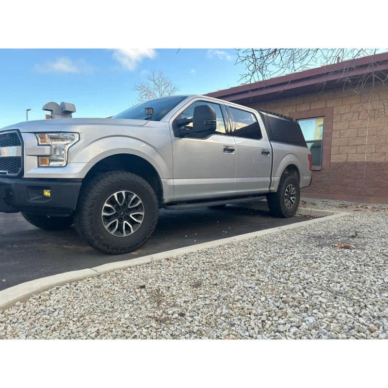 High Quality Steel Truck Canopy Camper Shell With Sliding Window F150 6.5-foot