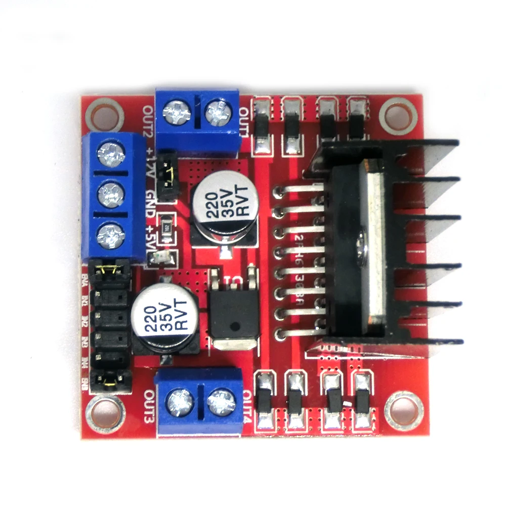 1/5/10Pcs L298N DC Stepper Motor Driver Module Dual H‑Bridge Controller For Robot Smart Car Peltier Element Arduino