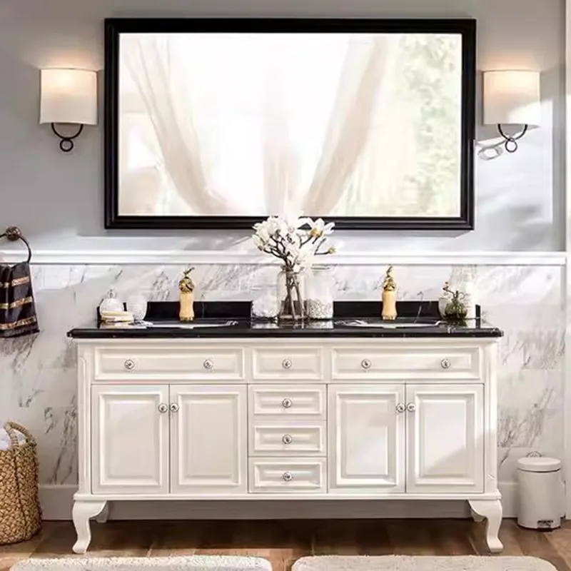 Decorations Modern Bathroom Cabinet Bar Perfume Storage Shelves Mirror Cupboard Accessories Drawers Gabinete Trendy Furniture