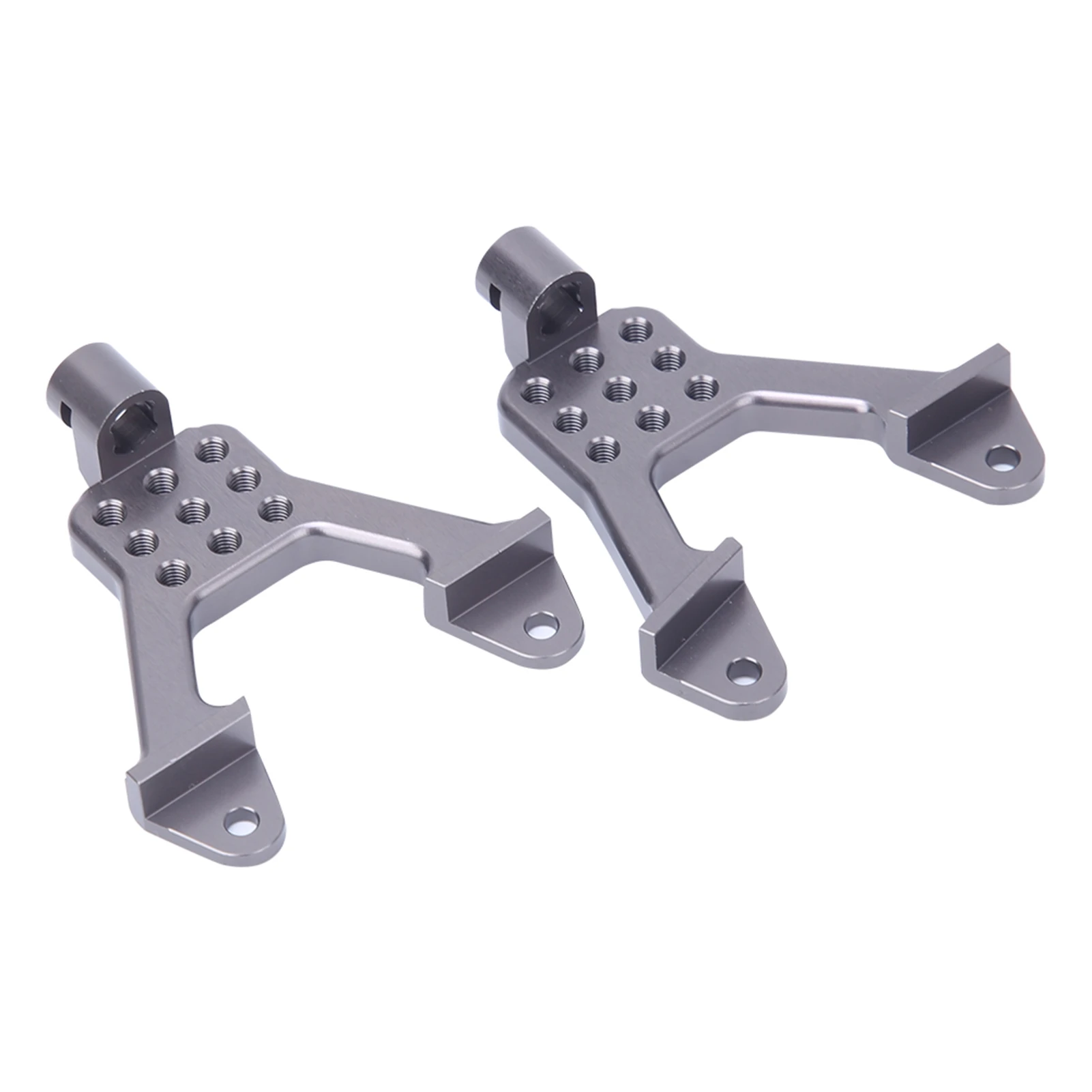 4 PCS/Set Metal Front and Rear Shock Damper Supports Fit for Axial SCX10 1/10 RC Model Car