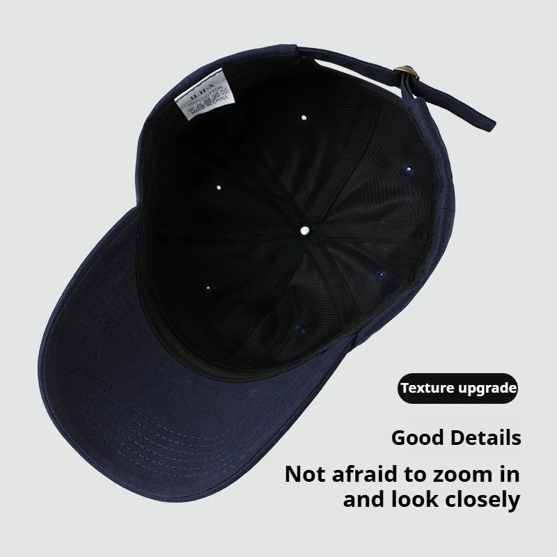 XXL كبيرة الحجم خطابات يطبع قبعات البيسبول للرجال/النساء قابل للتعديل واسعة حافة القطن قبعة الجولف كبيرة الحجم اضافية كبيرة الحجم القبعات #4