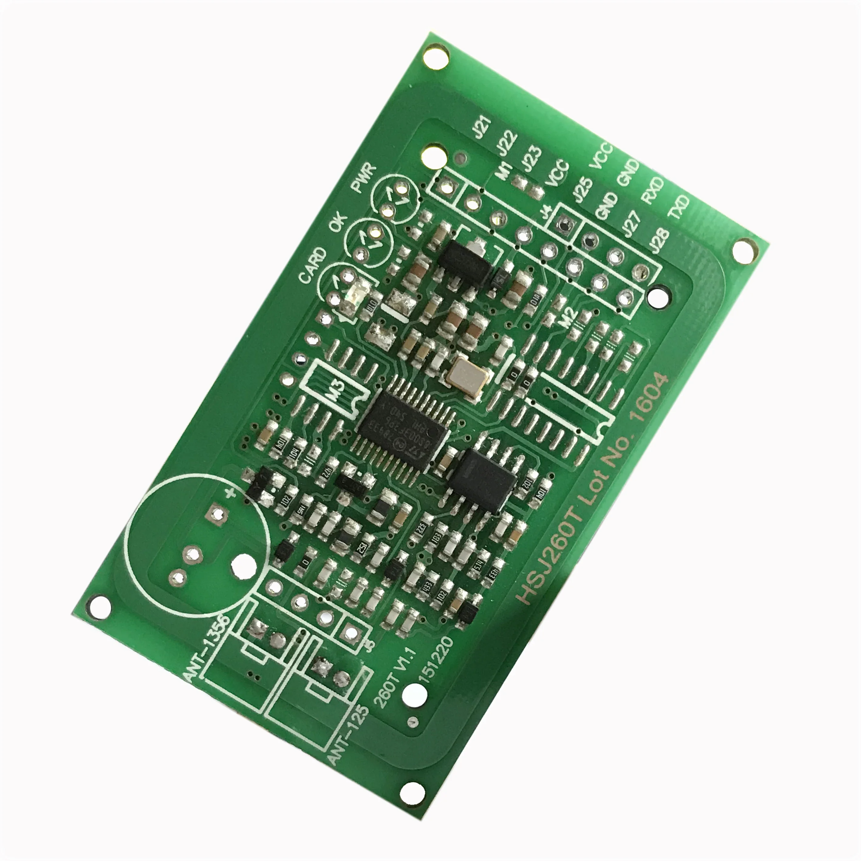 Hsj260t Dual Frequency Card Reading Module RFID Module Card Swiping High and Low Frequency Induction
