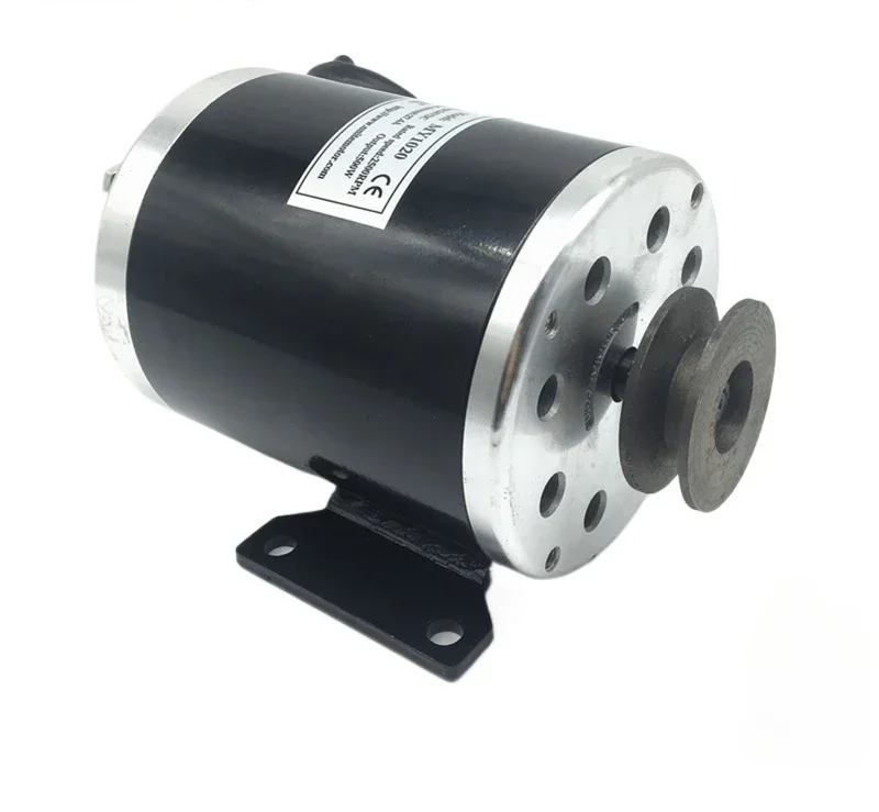 Permanent magnet DC high speed brush motor MY1020-500W/24V/36V scooter