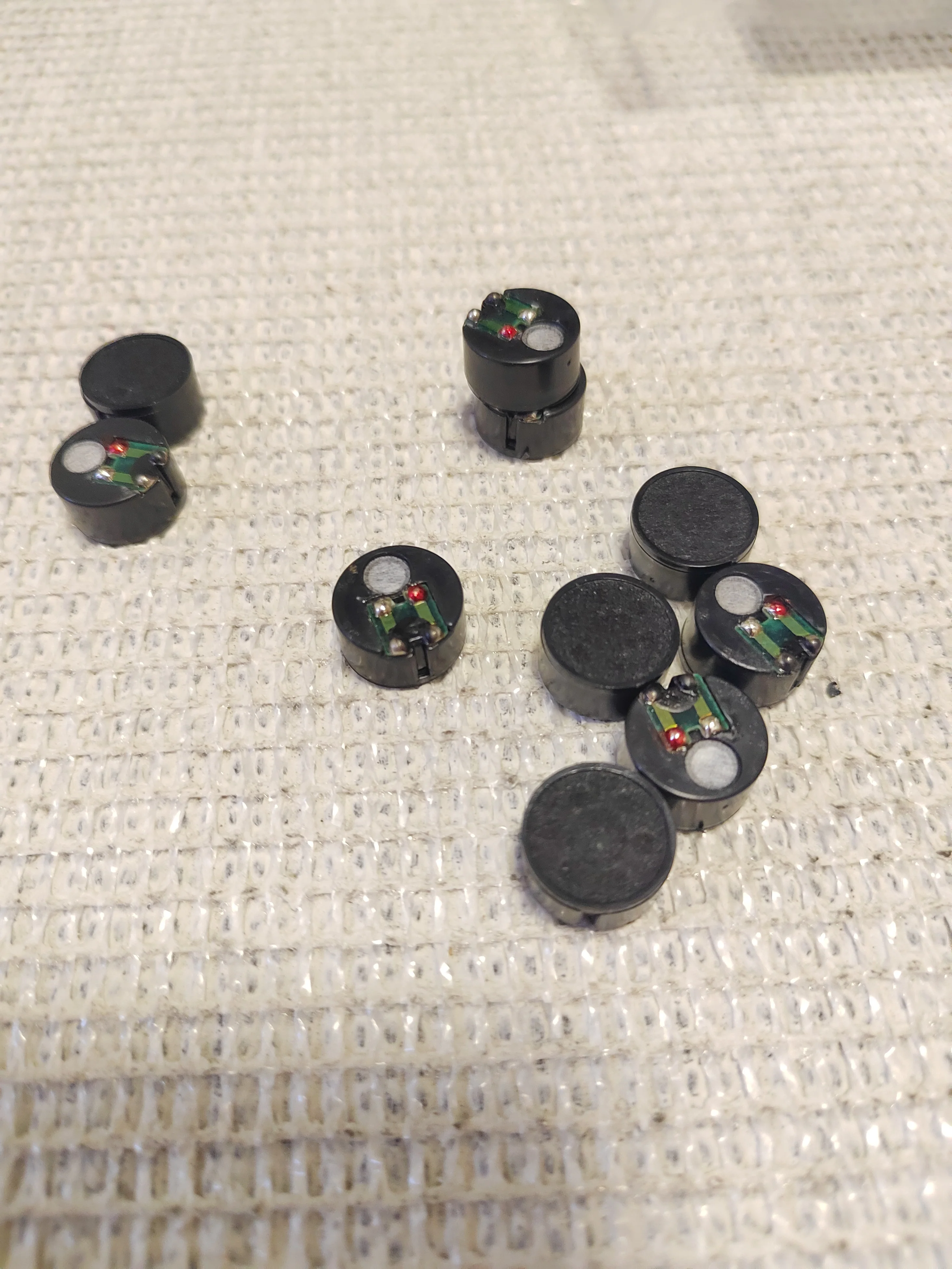 

5 шт., 15 мм, капсула для динамического микрофона, 600 Ом/250 Ом/150 Ом, проводной и беспроводной микрофонный сердечник, аксессуар для микрофонной головки KTV