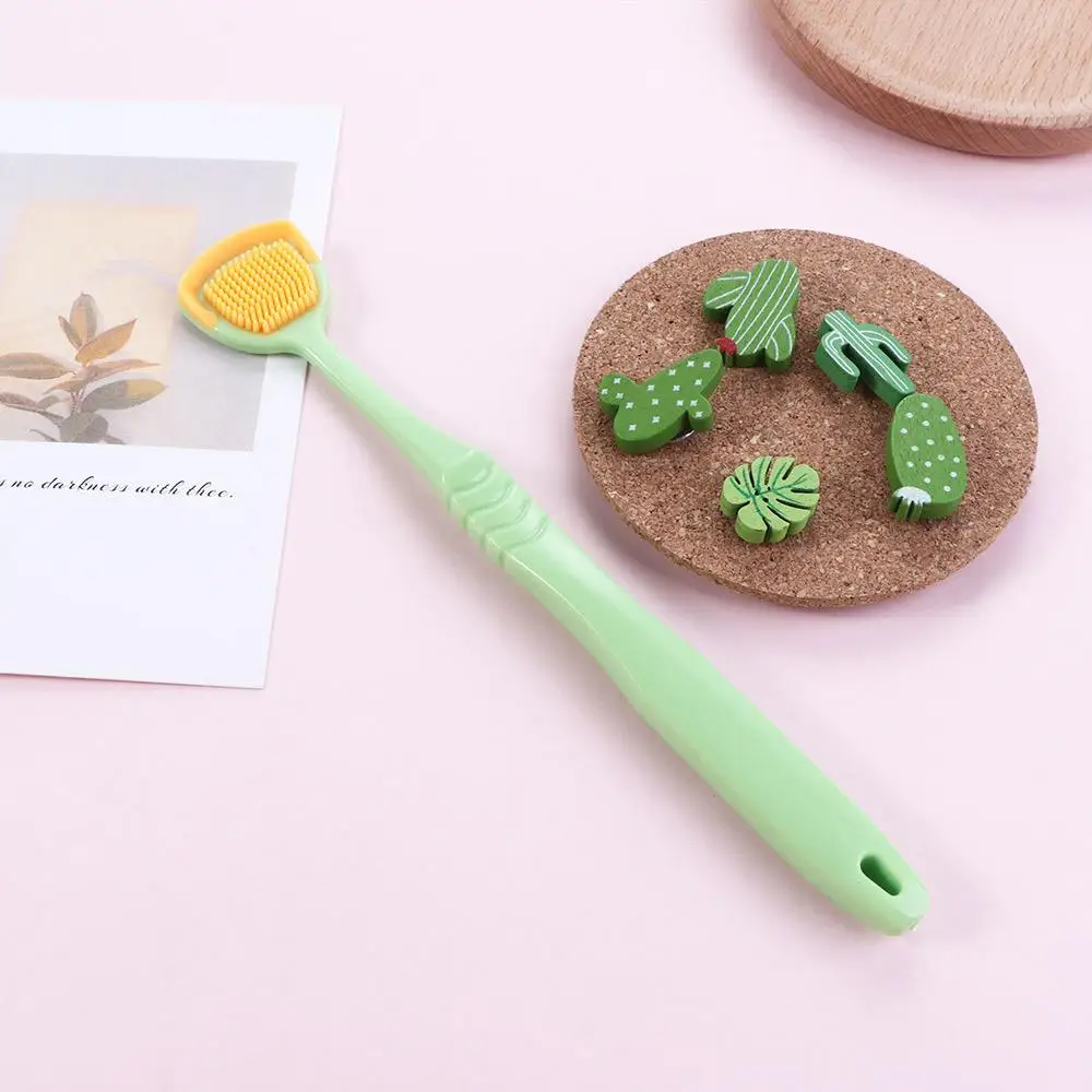 

Гигиена полости рта Свежее дыхание Мягкая насадка для щетки Уход за зубами Щетка для чистки полости рта Щетка для чистки языка Скребок для языка Очиститель языка