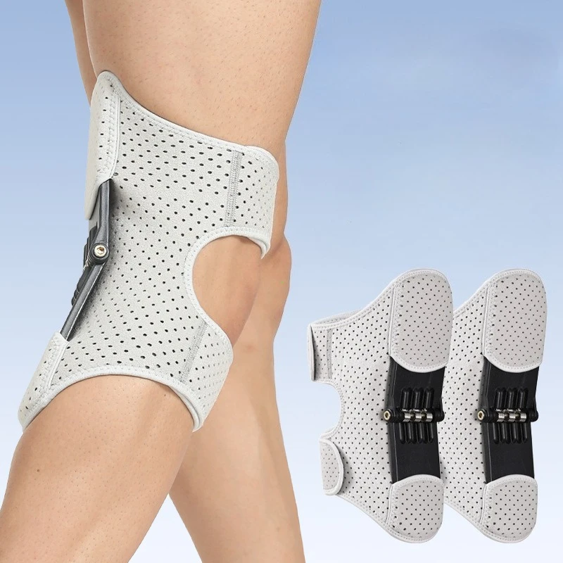 1 قطعة حماية الركبة الداعم دعم الطاقة منصات الركبة انتعاش قوي قوة الربيع يقلل من وجع حماية الساق الباردة القديمة