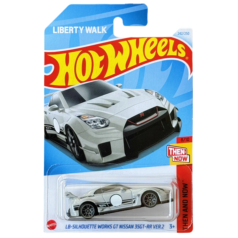 Hot Wheels 2024P Dodge Charger Toyota Supra Gordon Murray Tesla Model S Plaid Chevy Impala 1/64 Diecast Vehicle Model Toy C4982