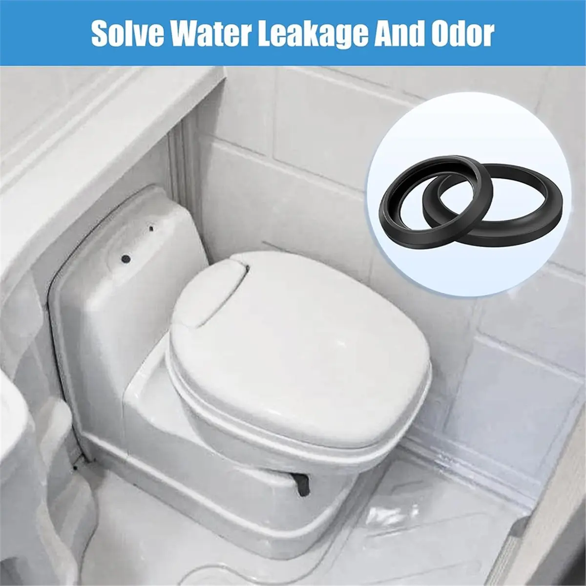 

34120 Waste Ball Seal for Style II & Plus RV Toilets for Aqua Magic Style Plus Lite Residence Kit