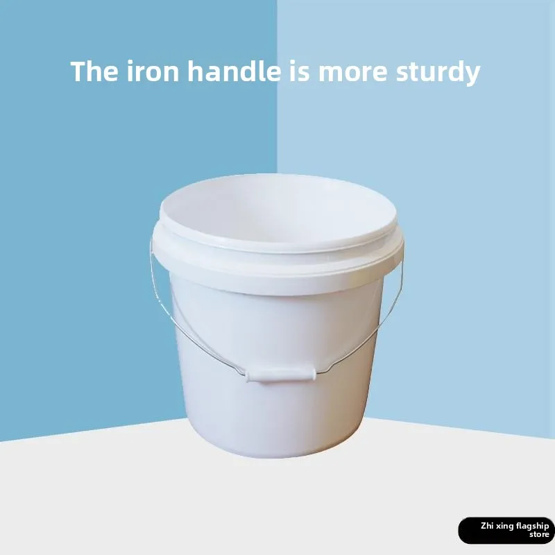 

Food Grade 20L Plastic Barrel Wide Mouth with Lid Sealed Bucket Paint Chemical Oil Paint Bucket Packaging Barrel Household Cl...