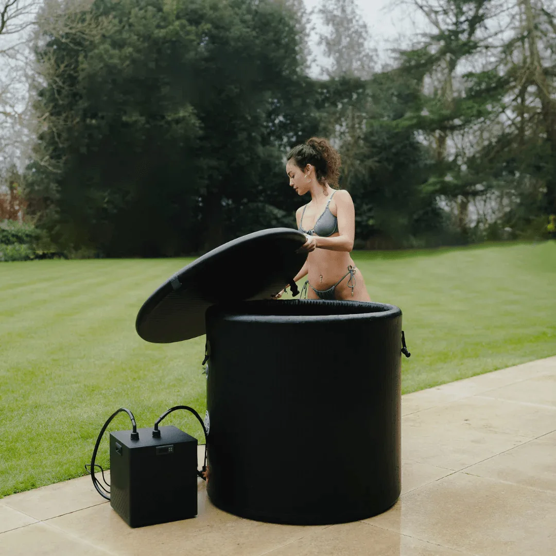 Sports Ice Bath Chiller Aluminum Alloy Air-Cooled Gym Household Cold Bath Equipment High Efficiency Refrigeration Ice Water Soak