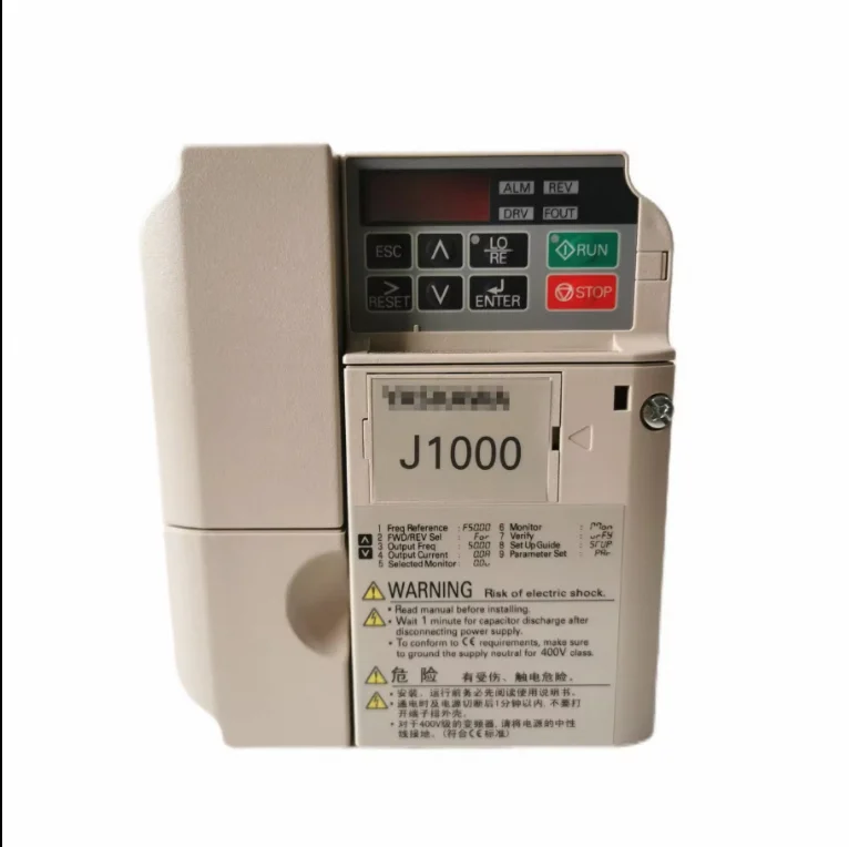 New & Original Yaskawa Electric J1000 Inverter AC 3 Phase 380-480V 3.7kW/3.0kW VFD CIMR-JB4A0009BBA