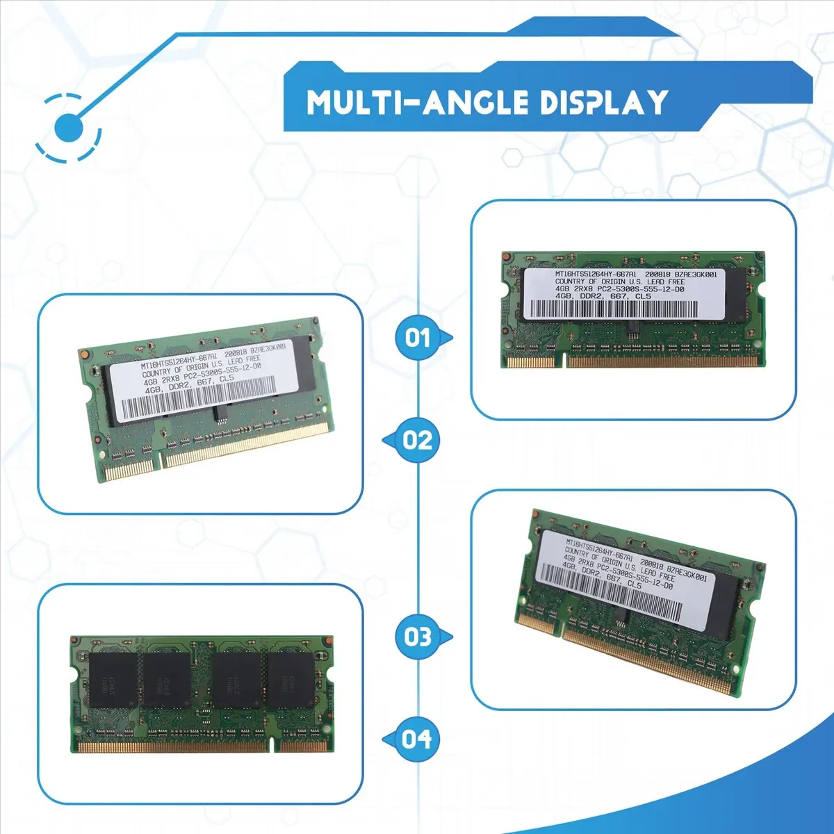 A43M DDR2 4GB Lapto…