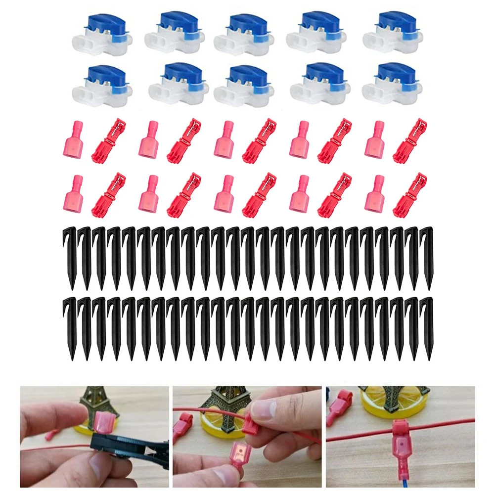 

Kit Boundary Cable Cable Connectors Equipment For BOSCH For Bosch For Indego For WORX Lawn Mower Replacement 25*17*17 Mm