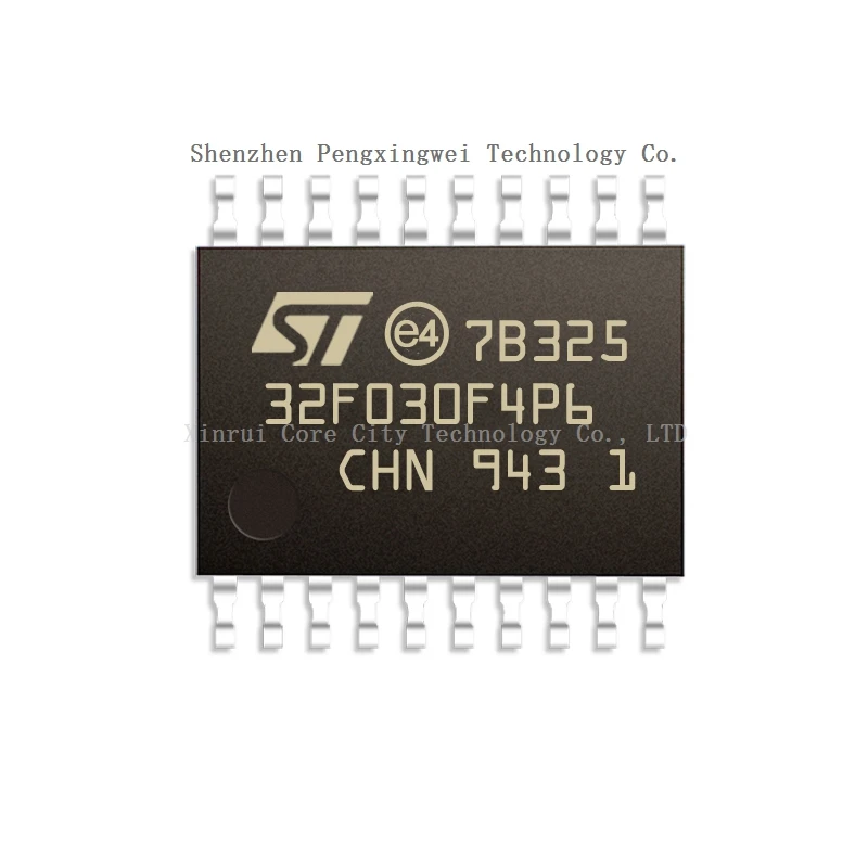 STM STM32 STM32F STM32F030 F4P6 STM32F030F4P6 In Stock 100% Original New TSSOP-20 Microcontroller (MCU/MPU/SOC) CPU