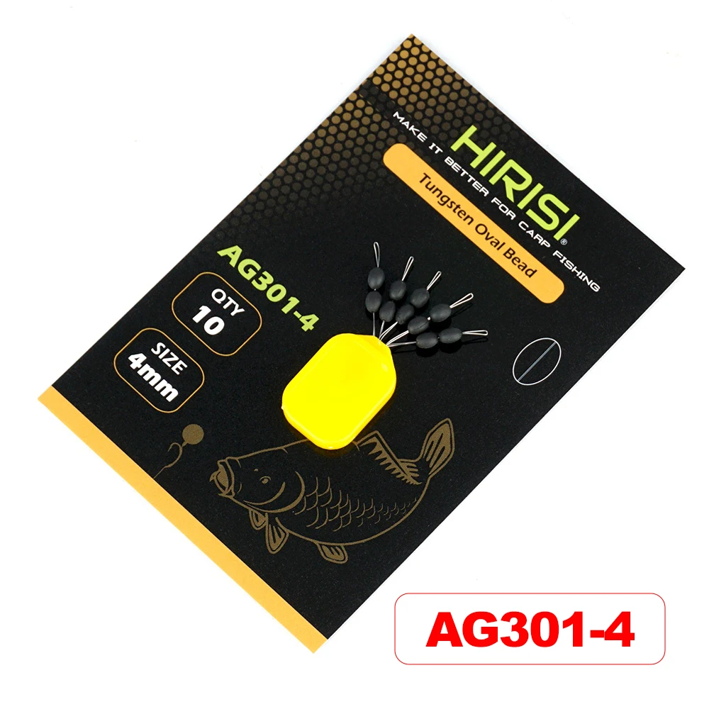 Hirisi 1set Wolfram Platinen Hooklink Gewichte Größe 4mm/6mm/8mm Karpfen Angelgerät AG301 Angelzubehör