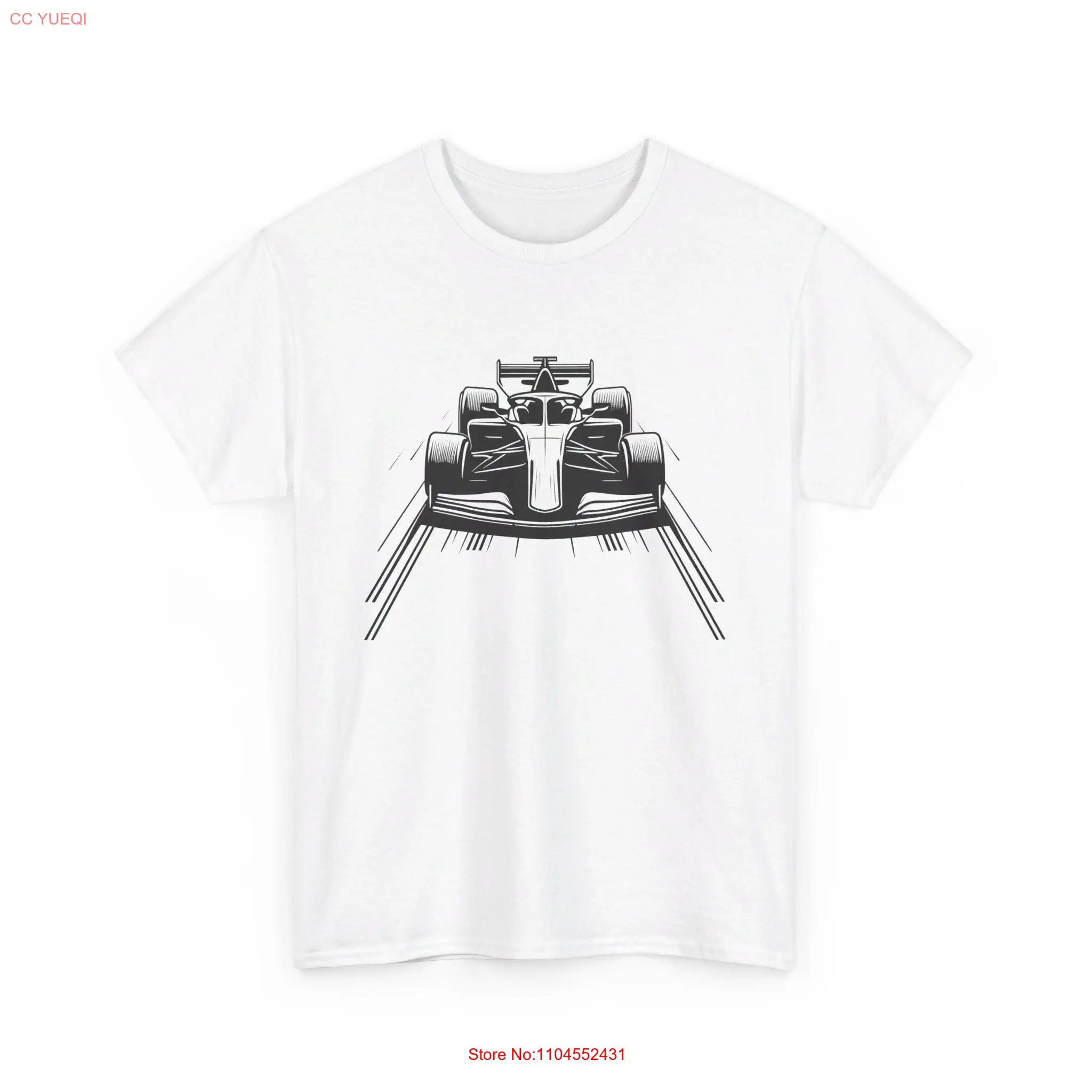 

Minimalist Motorsport T Shirt long or short sleeves