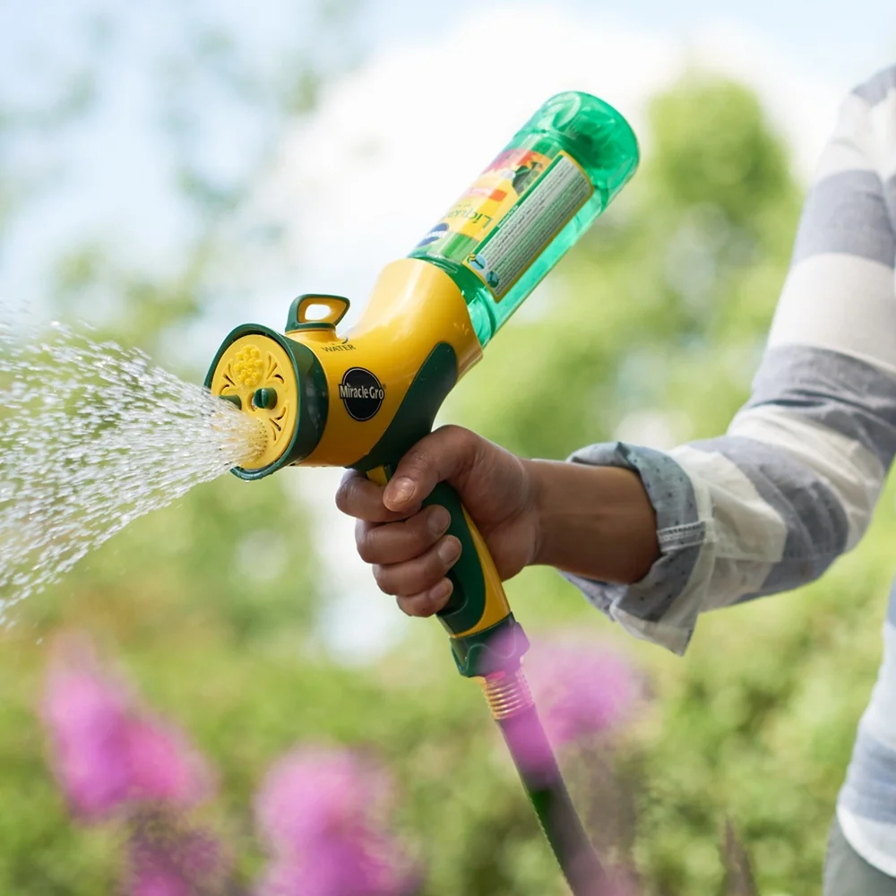 Kit iniziale per alimenti per piante multiuso con cucchiaio dosatore per mangiatoia Facile alimentazione da giardino a terra o contenitori