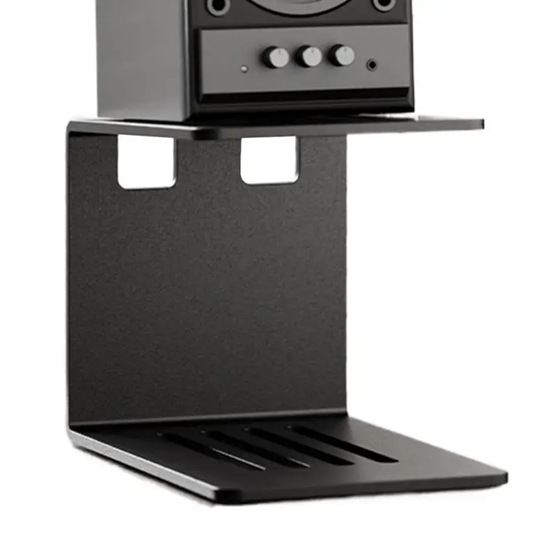 

Speaker Desk Stand Standing Desk Speaker Mount Heavy-Duty Studio Monitor Support With Vibration Absorption Pads For Home