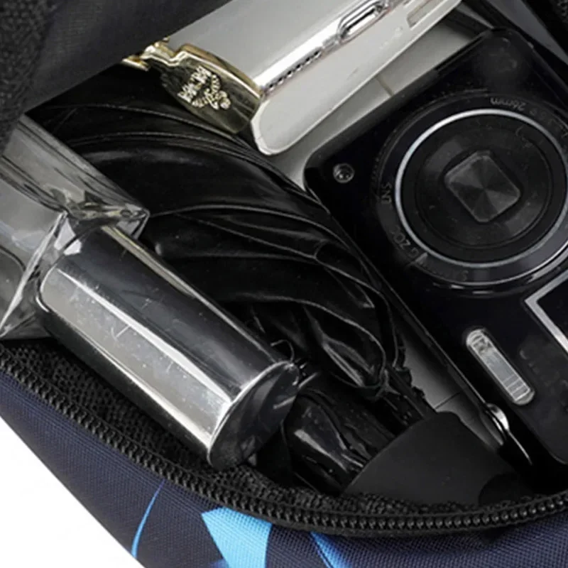 กระเป๋าคาดหน้าอกทรงสี่เหลี่ยมแบบยูนิเซ็กซ์ - กระเป๋าสะพายลายพรางสไตล์เกาหลี (กระเป๋าสะพายข้างผ้าแคนวาสอ็อกซ์ฟอร์ดสำหรับผู้ชาย/ผู้หญิง)