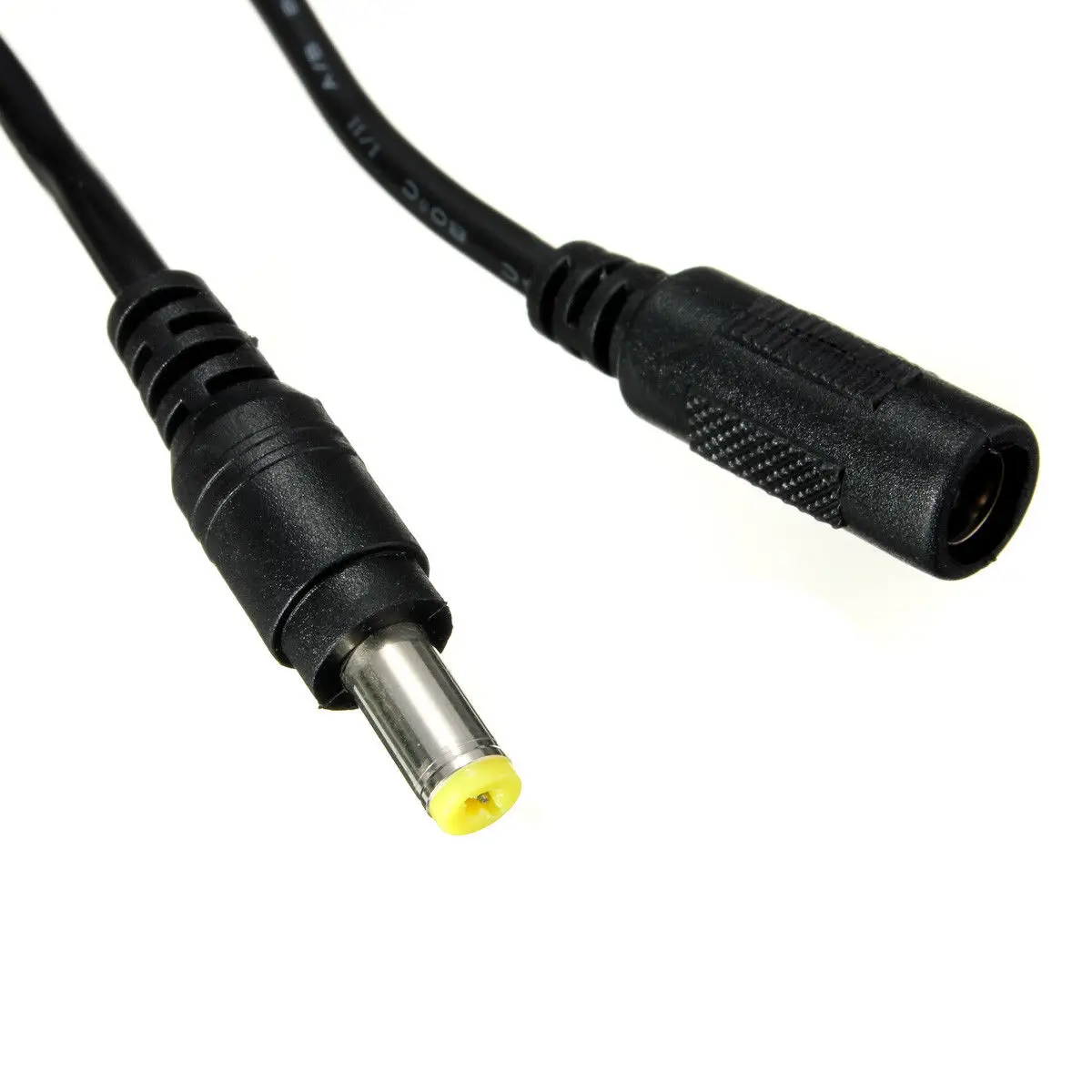 5.5mm x 2.1mm DC Power Jack Male to Female Extension Cable Cord Lead ConnectorCable Length:1.2 M