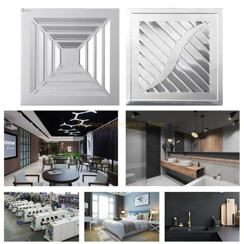 D0AB سقف جبل هواء التهوية مروحة العادم من أجل غرفة المعيشة الحمام مرحاض التهوية