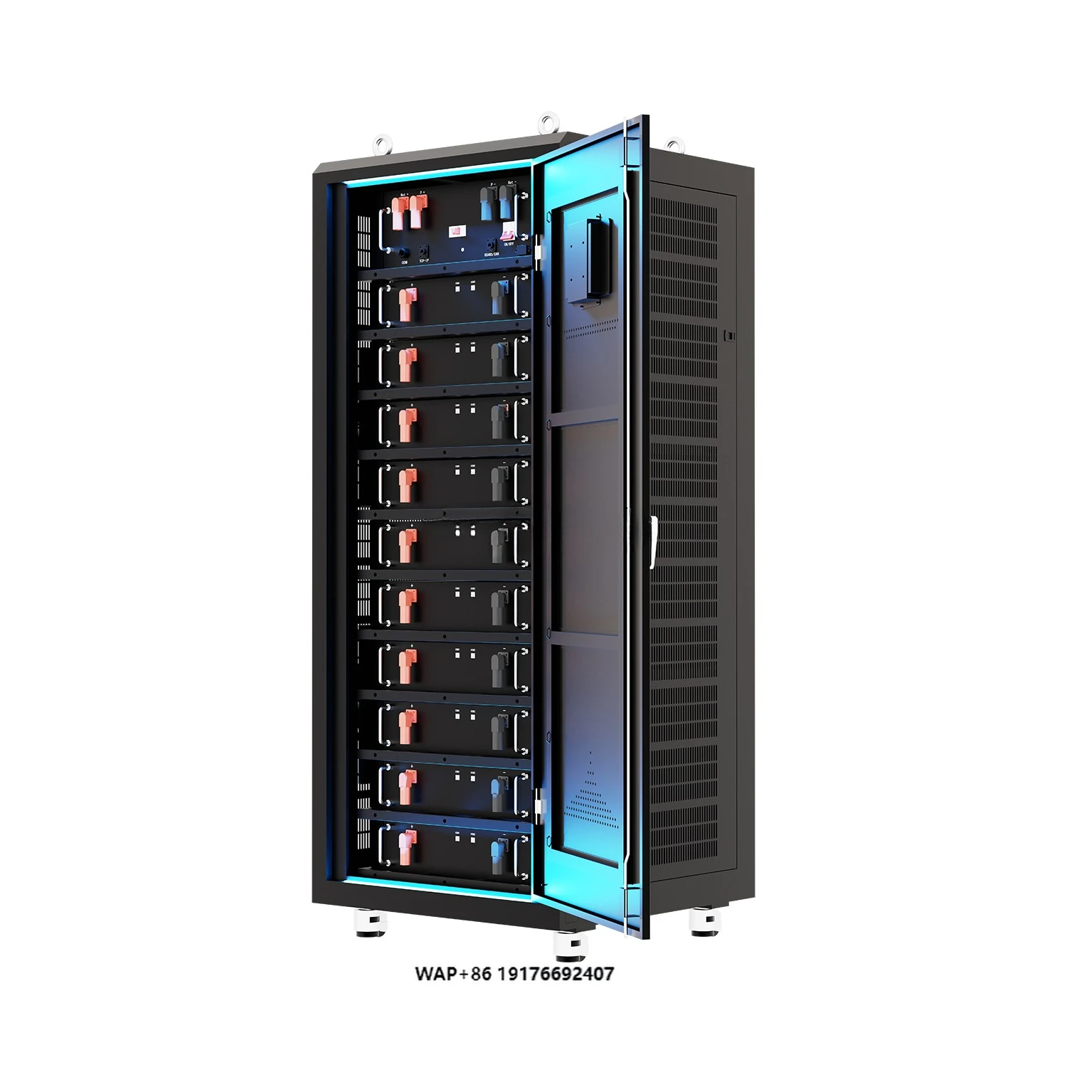 High Voltage Server Rack Lithium Battery 512V 100Ah Battery Compatible with DEYE High Voltage 50kw Pv Grid-tied Inverter