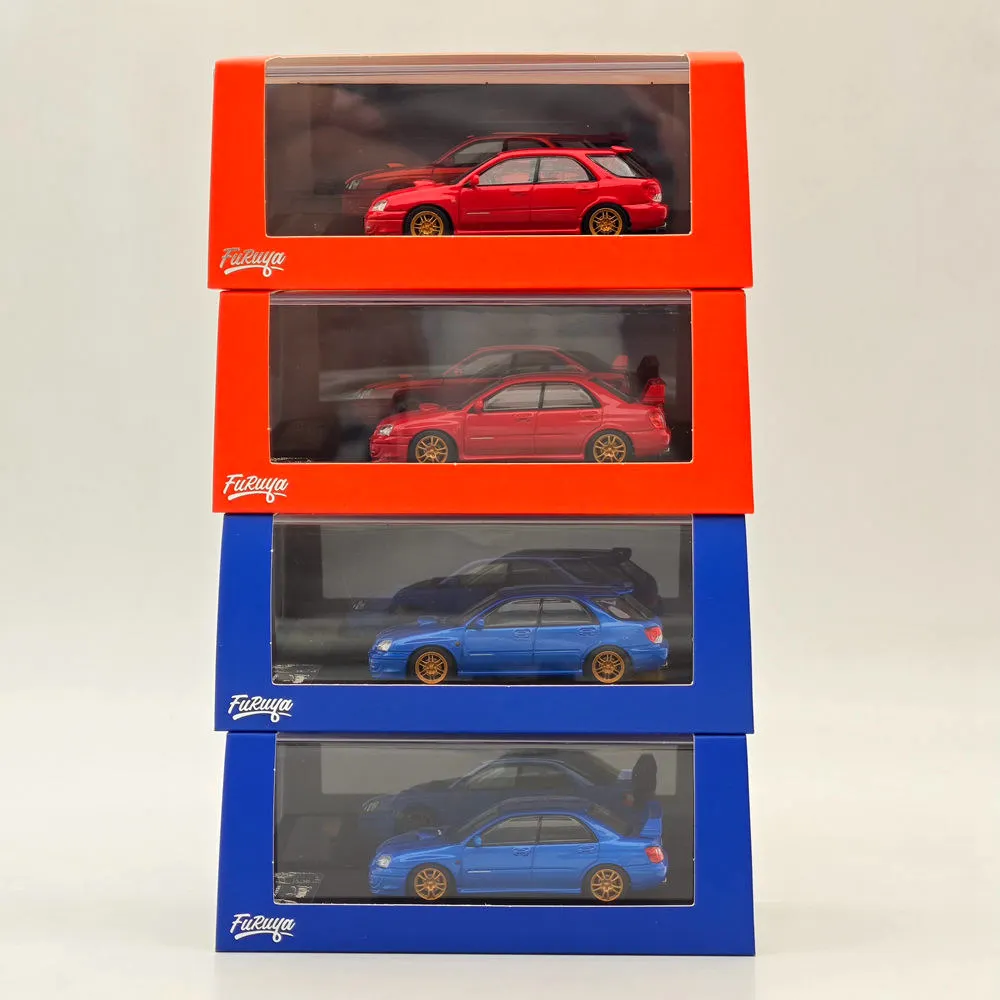 

Коллекционная модель автомобиля Furuya 1/64 для WRX STi GD/GG, лимитированная серия, подарок