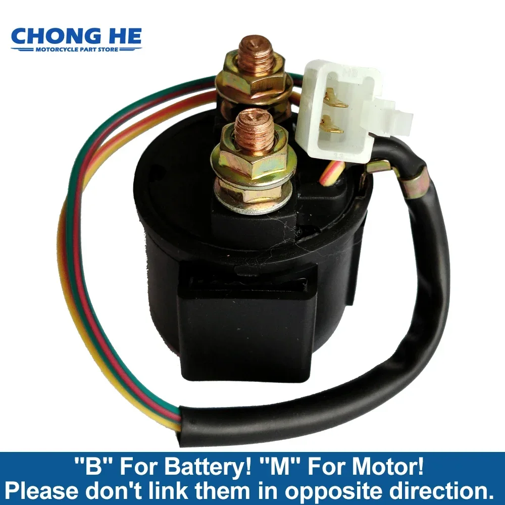 

Motorcycle Starter Relay Solenoid For HONDA ATC250ES ATC250 TRX250 TRX250EX SporTrax NX250 TRX NX ATC 250 ES Large Red 3-Wheeler