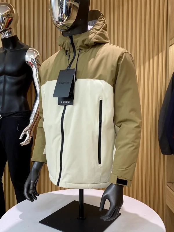 

Ex Outdoor Winter Jaet ветрозащитное теплое хлопковое пальто с капюшоном для пар одинакового цвета Blo Design универсальная полиэфирная ткань