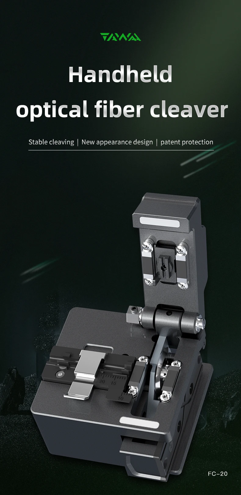 TAWAA  FC-20 Cortadora De Fibra Optica Optical Fiber Cleaver Blade FTTH