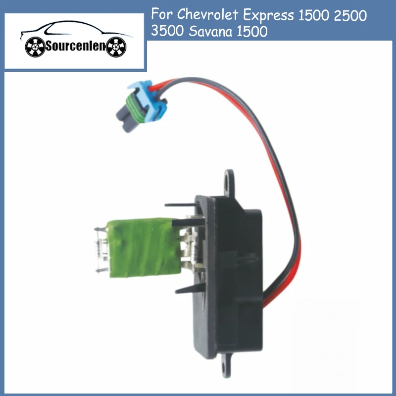 Brand New Heater Motor Blower Resistor for Chevrolet Express 1500 2500 3500 Savana 1500 89018770