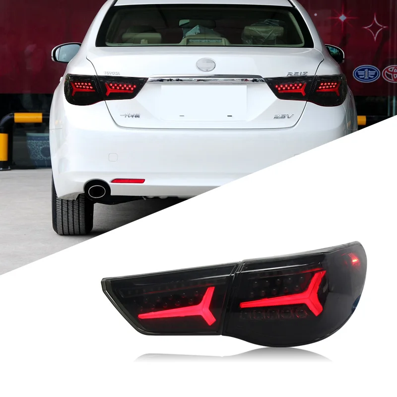 

For Toyota Reiz Mark X New Design Car lighting LED Taillights LED Back Lamp 2010-2013 with Fish bone