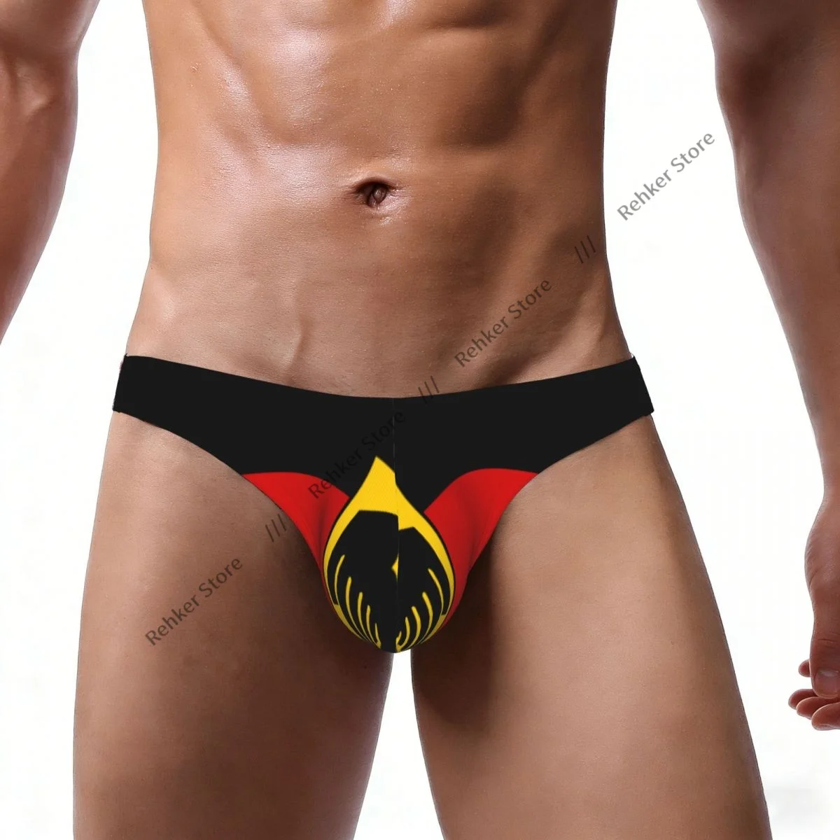 Men's Underwear Briefs Flag Of Germany Underpants Sexy Male Panties Bikini Underwear