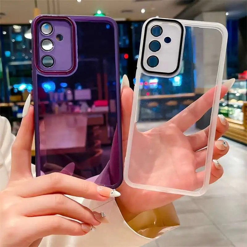 For Samsung Galaxy A55 Case Samsung Galaxy A55 5G Phone Case Samsung Galaxy A55 Cover Shookproof Plating Silicone back cover