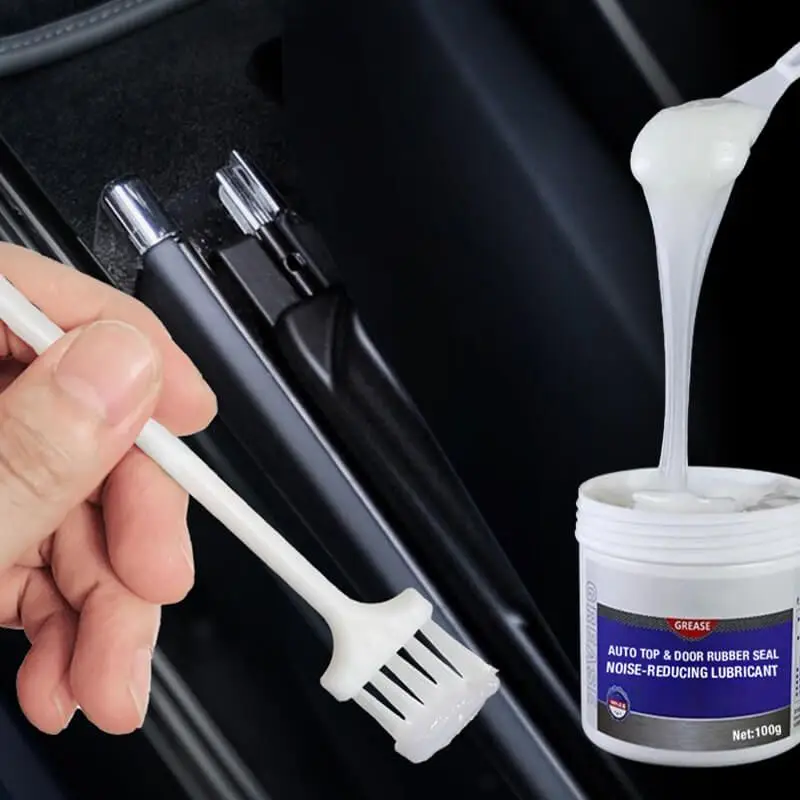 Car sunroof track lubricating grease Door abnormal noise antirust oil White mechanical maintenance gear oil Grease lubricating o