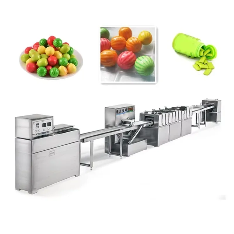 Industrial Chewing Gum Production Line High Capacity Gum Making Equipment for Candy Industry