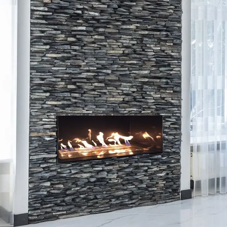 

22 APR Inno-Fire 36 inch silver or black ethanol fireplace remote control bio fire place