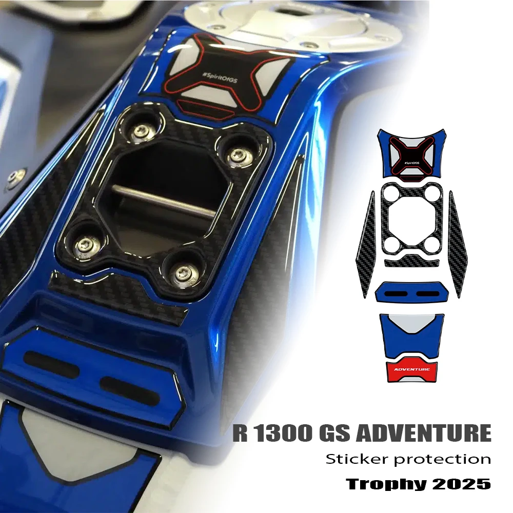 

Motorcycle 3D Sticker Protection Tank Middle For R1300 GS ADV 2025 1300 GS Adventure Trophy R1300GS ADV 2024